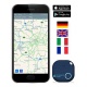 musegear® app Key Finder - Version 2  localisateur et traqueur sonore pour retrouver clés - Volume 3 Fois élevé – Couleur Ble