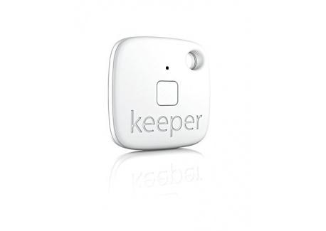 Gigaset Keeper Solo  Porte-clés connecté  avec Alertes sonores/lumineuses Bluetooth 4.0 Blanc