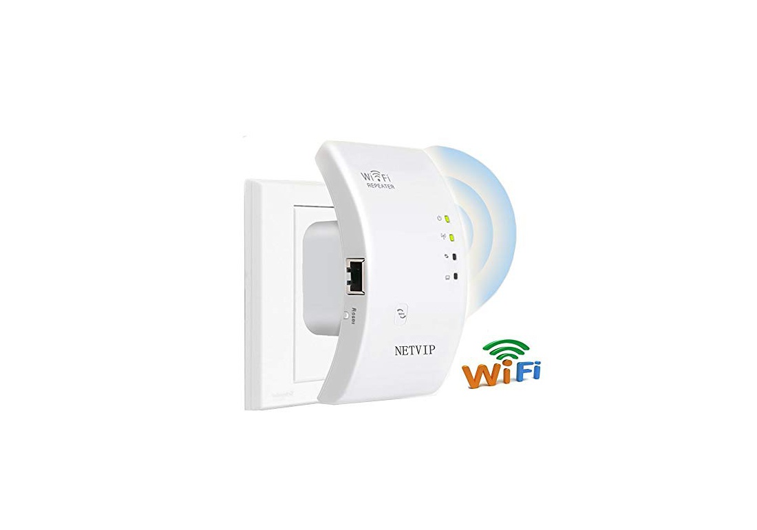 RÉPÉTEUR WIFI AMPLIFICATEUR DE SIGNAL RÉSEAU AVEC PORT ETHERNET