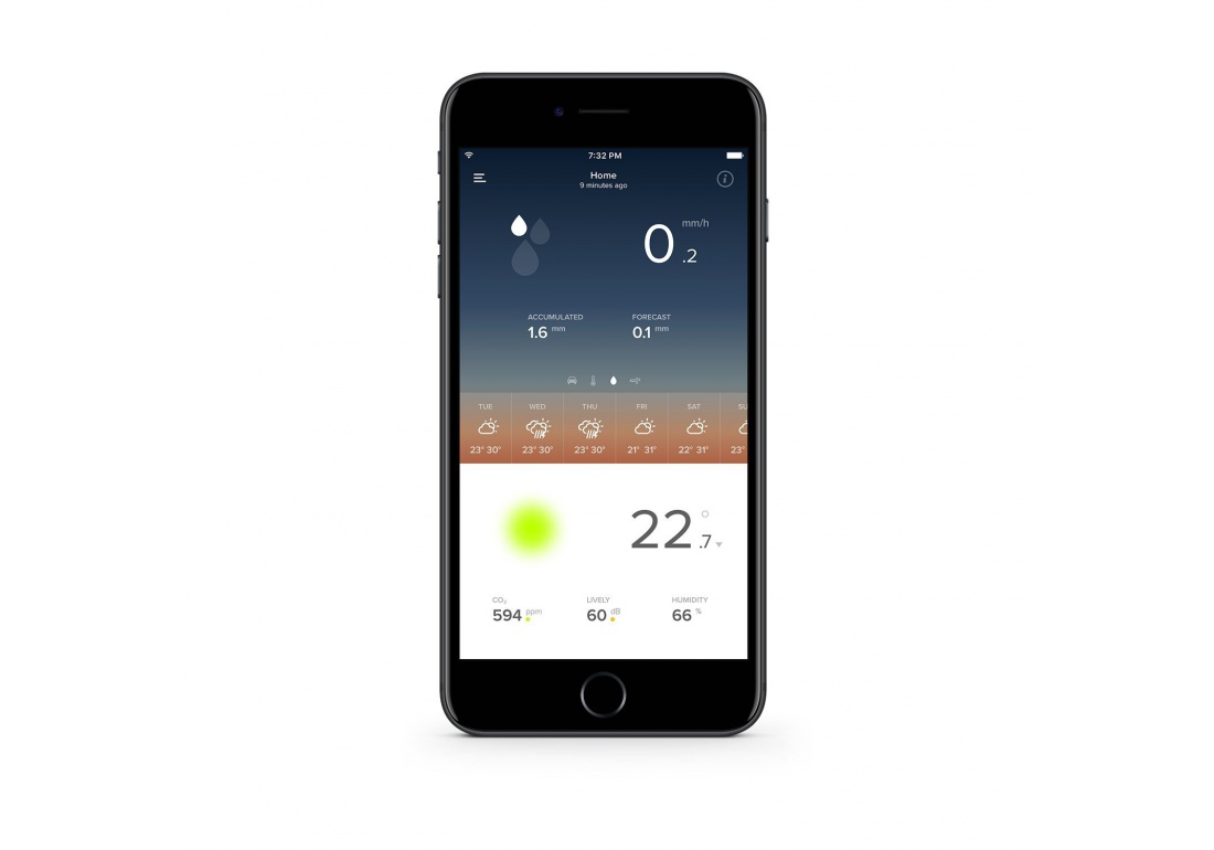 Pluviomètre pour station météo Netatmo