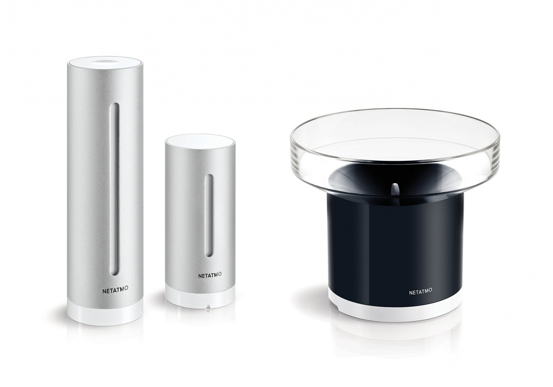 Pluviomètre connecté sans-fil pour la Station Météo Netatmo : 82.8 €