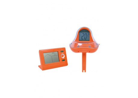 Jilong WiFi Thermomètre de Piscine + récepteur Externe Thermomètre sans Fil pour Piscine, Affichage de la température de l’Ea