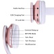 Casque Bluetooth Sans fil, Wireless Headphones Stéréo On Ear Pliable Casque 4 en 1 avec Micro Support FM Radio TF SD pour Tél