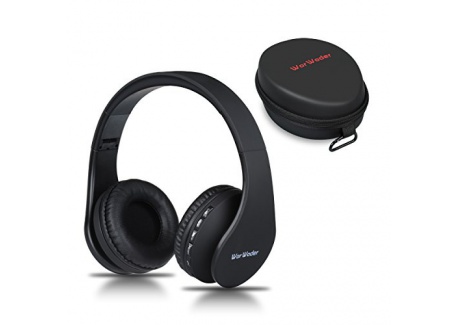 Casque Bluetooth Sans fil, Wireless Headphones Stéréo On Ear Pliable Casque 4 en 1 avec Micro Support FM Radio TF SD pour Tél