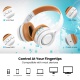 Casque Bluetooth, ELEGIANT Écouteur Bluetooth sans Fil Headset Wireless Réglable Mains libres + Mic/aux Audio 3,5 mm Compatib