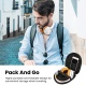 Casque Bluetooth, ELEGIANT Écouteur Bluetooth sans Fil Headset Wireless Réglable Mains libres + Mic/aux Audio 3,5 mm Compatib