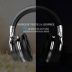 cowin E7 Casque Audio à Réduction Active de Bruit Over-Ear Bluetooth 4.0 Stéréo Écouteurs sans Fil avec Microphone NFC, Léger