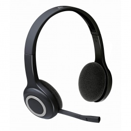 Logitech Wireless Headset H600 Micro-casque sans-fil à filtrage de bruit Noir pour PC et MAC