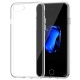 iphone 8 iphone 7 coque + verre trempe, ILUXUS Coque flexible ultra-transparente en silicone crystal anti-rayures et anti-ray