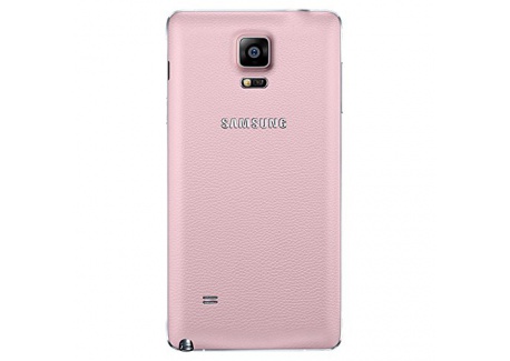 Samsung Look&Feel Coque batterie pour Samsung Galaxy Note 4 Büten Pink