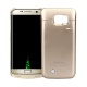 Idealforce Samsung Galaxy S6/S6 Edge/S6 Edge Plus Coque à Batterie Chargeur,4200mAh Rechargeabl Coques dalimentation pour Sa