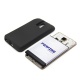 Perfine Batterie 9600mAh+TPU Coque pour Samsung Galaxy Note 4,N910H/N910F Batterie Haute Capacité Rechargeable de Remplacemen