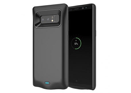 FugouSell Coque Batterie Galaxy Note 9, 5000mAh Rechargeable Coque avec Batterie, Externe Chargeur Portable Power Bank Juice 