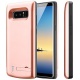 Coque Batterie pour Galaxy Note 8,PEMOTech 6500mAh Grande capacité sans menton supplémentaire Coque Batterie pour Samsung Gal