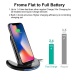 Chargeur sans Fil, ELEGIANT Chargeur à Induction Pliable Station de Rechargement Rapide pour IPhone 8 /8 plus /X Samsung Gala