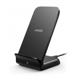 Anker PowerWave 7.5 Stand - Chargeur sans Fil Qi 10W Compatible Standard iPhone 7.5W et Fast Charge Samsung - Chargeur Wirele