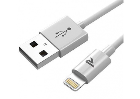 Rampow RAMPOW01 [MFI certifié Apple] Câble Lightning vers USB avec Connecteur Ultra Résistant en Aluminium - Chargeur iPhone 