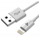 Rampow RAMPOW01 [MFI certifié Apple] Câble Lightning vers USB avec Connecteur Ultra Résistant en Aluminium - Chargeur iPhone 