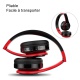 Casque Bluetooth Sans Fil, Macrourt Casque Audio Pliable Fonction 4-en-1, Micro Intégrée Bluetooth, Radio, Carte de Mémoire, 