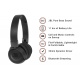 JBL Harman T450BT Casque Audio Supra-Aural Pliable et Léger - Bluetooth - Noir