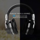 cowin E7 Casque Bluetooth sans Fil Réglable Écouteurs Audio Stéréo avec Microphone Intégré Ultra-Longue 30 Heures Jeux Connex