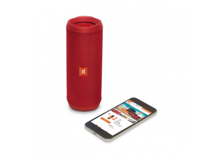 JBL Flip 4 - Enceinte Bluetooth portable robuste - Étanche IPX7 pour piscine & plage - Autonomie 12 hrs - Qualité audio JBL -