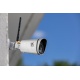 Caméra de Surveillance extérieure Kiwatch, full HD, Wifi, Grand Angle 120°, Vision Infrarouge, Détecteur de Mouvement, Enregi