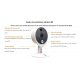 Kiwatch Caméra de Surveillance intérieure Full HD, Wifi, Grand Angle 120°, Vision Infrarouge, Sirène, Microphone, Haut-Parleu