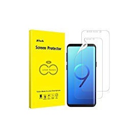 JETech Protection Ecran pour Samsung Galaxy S9  Pas pour Galaxy S9+ , Film Ultra HD TPU, Coque Compatible, Lot de 2