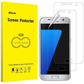 Protection Ecran Samsung Galaxy S7 Film Ultra HD TPU, Coque Compatible, Lot de 2