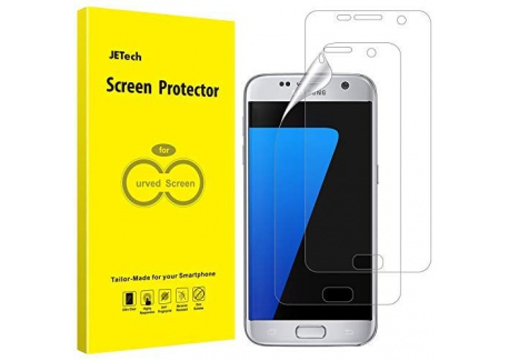 JETech Protection Ecran Samsung Galaxy S7  Pas pour Galaxy S7 Edge , Film Ultra HD TPU, Coque Compatible, Lot de 2