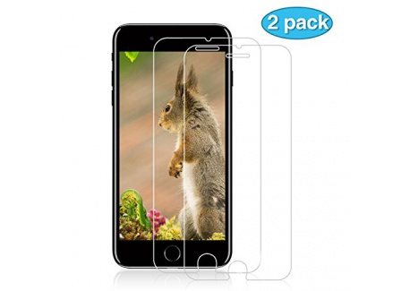 NONZERS Film de Protection pour iPhone 7 / iPhone 8, [3 Pack] 2.5D Protecteur dÉcran en Verre Trempé Transparent, 9H Dureté 