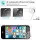 NEWC Verre Trempé pour iPhone 5,5S,Se,5C,[Pack de 2] Film Protection écran - Anti Rayures - sans Bulles dair -Ultra Résista