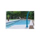 Douche Solaire HAPPY 4x4 - 44 L - Anthracite - jardin - piscine