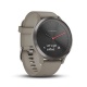 Garmin vívomove HR - Montre Connectée Hybride Élégante avec Écran Tactile – Rose/Dorée, Bracelet Blanc