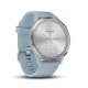 Garmin vívomove HR - Montre Connectée Hybride Élégante avec Écran Tactile – Rose/Dorée, Bracelet Blanc