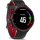 Garmin - Forerunner 235 - Montre de Running GPS avec Cardio au Poignet  Ecran : 1,23 pouces  - Noir/Rouge