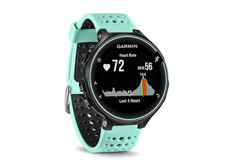 Garmin - Forerunner 235 - Montre de Running GPS avec Cardio au Poignet  Ecran : 1,23 pouces  - Noir/Rouge