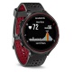 Garmin - Forerunner 235 - Montre de Running GPS avec Cardio au Poignet  Ecran : 1,23 pouces  - Noir/Rouge