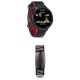 Garmin - Forerunner 235 - Montre de Running GPS avec Cardio au Poignet  Ecran : 1,23 pouces  - Noir/Rouge