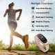 WOWGO Montre Connectée Bracelet Connecter Femme Fitness Tracker Connecté Podometre Smartwatch compatible avec les Android ios