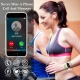 WOWGO Montre Connectée Bracelet Connecter Femme Fitness Tracker Connecté Podometre Smartwatch compatible avec les Android ios