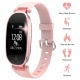 WOWGO Montre Connectée Bracelet Connecter Femme Fitness Tracker Connecté Podometre Smartwatch compatible avec les Android ios