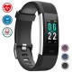 WOWGO Montre Connectée Bracelet Connecter Femme Fitness Tracker Connecté Podometre Smartwatch compatible avec les Android ios