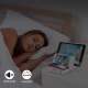 allcaca Station de Charge avec commutateur Chargeur USB Multiples 5 Ports avec 1 Charge à Induction sans Fil Chargeurs de Bur