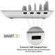 Station de Charge, KidsHobby Station de rechargement avec stations daccueil USB à 4 ports pour Android Apple iPhone iPad Sam