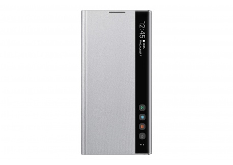 Samsung Clear View Cover Silver Galaxy Note 10+