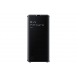 Samsung Clear View Cover Noir Galaxy S 10