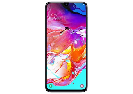 Samsung Galaxy A70 - Smartphone 4G  6,7 - 128GO - 6 GO RAM  -  Noir - Version Française