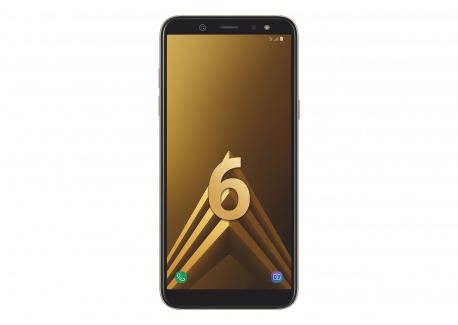 Samsung A6 Smartphone débloqué LTE  Ecran : 5,6 Pouces - 32 Go - Double Nano-SIM - Android  Or